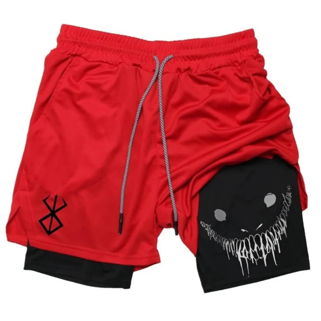 SHORTS ESPORTIVO DE TREINO BIG SMILE